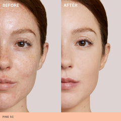 ILIA Skin Rewind application demonstrating seamless blend