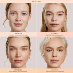 ILIA Skin Rewind texture closeup reveals smooth, blendable formula.