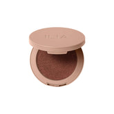 ILIA Sunshift cream bronzer Bask swatch adds warm rosy bronze without clogging pores
