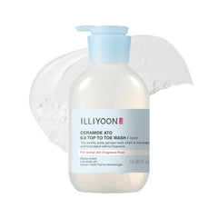 Illiyoon Ceramide Ato 6.0 top-to-toe wash bottle for gentle family cleansing