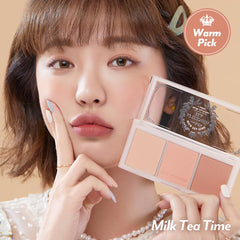 I'M MEME Afternoon Tea Pink swatch showing soft, natural flush.