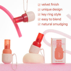 I'M MEME Velvet Lip Tint finish for a soft, lightweight look