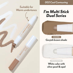 I'M MEME I'm Multi Stick Dual 002 compact portable design for on-the-go makeup