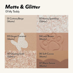 I'M MEME Wonder Soft Layer Palette for easy finger blending and quick looks.