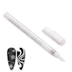 IMGDD Nail Art Pen with white cap close-up, ideal for precise nail detailing.