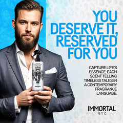 Applying aftershave to skin shows soothing, refreshing effect.