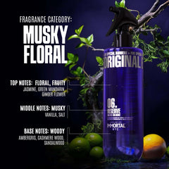 Reserve 06 label detail emphasizes scent profile and barbershop exclusivity.