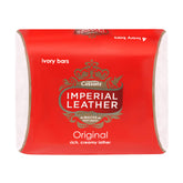 Imperial Leather Original Bar Soap bulk-pack packaging showing 8 x 4 bars for homes