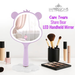 Impressions Vanity Care Bears Share Bear LED mirror side view shows slim profile