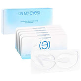In My Eyes caffeine-hyaluronic under-eye patches provide 360° coverage for refreshed, hydrated eyes.