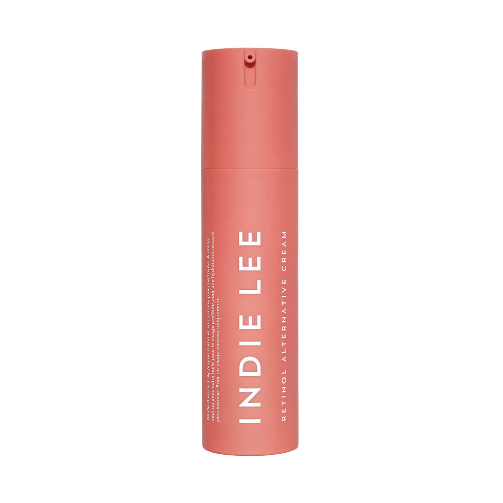 Indie Lee Rambutan-Paracress cream tube showing natural retinol alternative for smoother skin