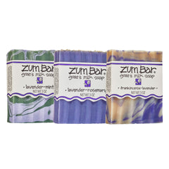 Indigo Wild Zum Goat Milk Soap Bar Lavender — close-up of lavender-infused lather.