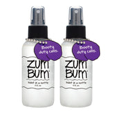 Indigo Wild Zum Bum Bidet bottle front shows portable refreshing spray for on-the-go care.