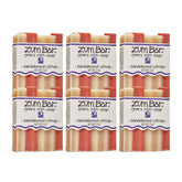 Indigo Wild Zum Goat Milk Soap bar packaging highlights natural ingredients for gentle cleansing.