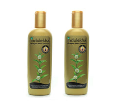 Indulekha Bringha anti hair fall shampoo bottle for healthier hair and scalp care.