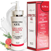 IndulgeMe conductive gel bottle flow enhances glide for at-home device sessions.