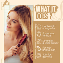 INFINA ESSENTIALS Batana Oil Bamboo Extract ingredients close-up signals lightweight hydration.