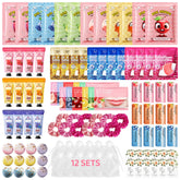 InfiniteRelax 108-piece spa party set overview for group sleepover pampering.