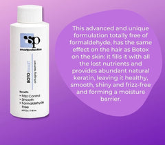 Infinito Colors BotoSmart shampoo application demonstrates even distribution for nourished hair