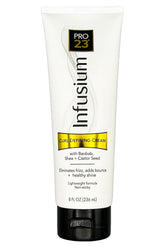 INFUSIUM 23 Curl Defining Cream bottle showing frizz control and natural shine