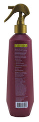 Infusium Leave-In Treatment hair texture closeup shows smooth, hydrated strands