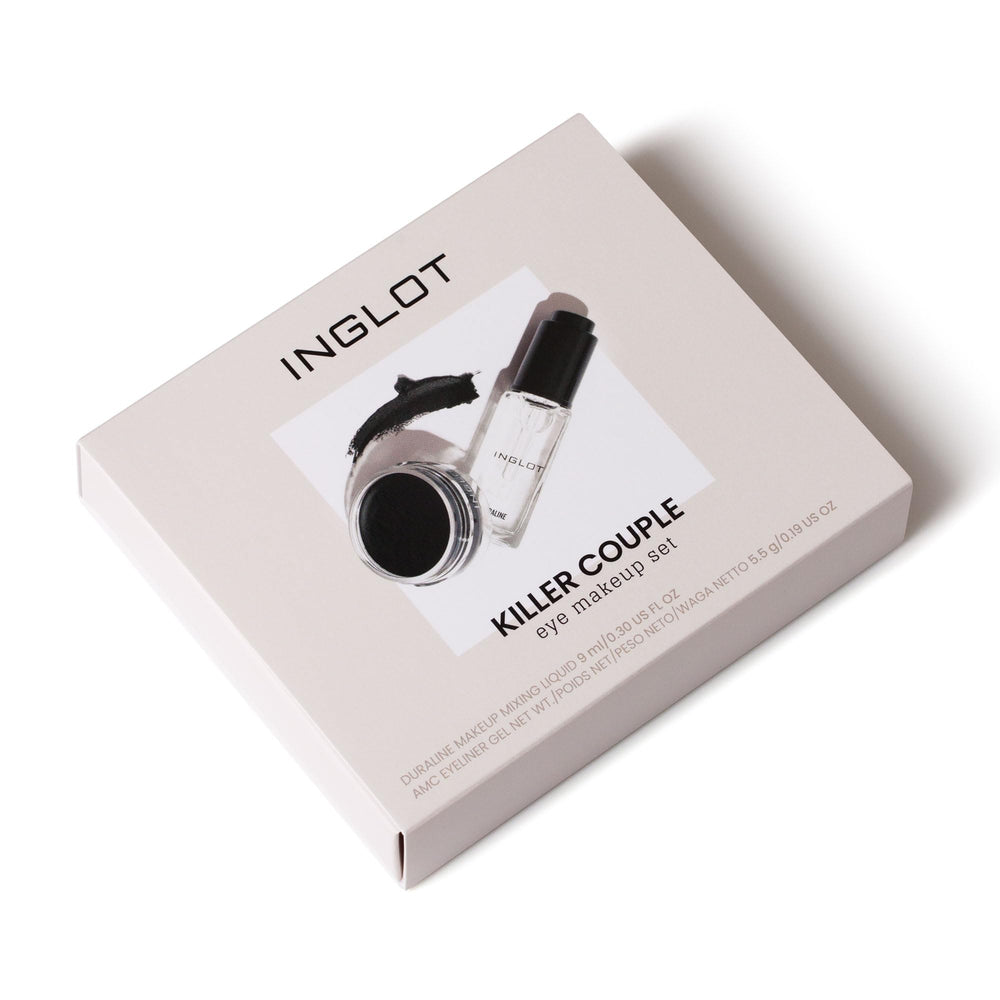 Inglot Eye Set Duraline bottle close-up for versatile mixing and precision prep.
