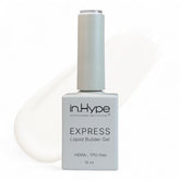 IN.HYPE Structure Gel BIAB milky-white bottle enhances natural nail strength.