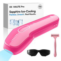 INIA HAUTE Pro laser hair removal device for at-home treatments
