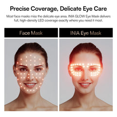 INIA eye mask targets wrinkles around the eyes for a rejuvenated look