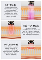 INIA True Beauty Glow 3D head adapts to contours for even pressure.