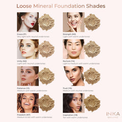 INIKA Grace vegan cruelty-free label signals ethical choice for light, breathable wear.