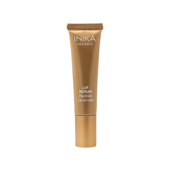 INIKA Organic Lip Serum bottle-front with glossy finish for hydrated lips