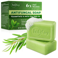 Inlifay antifungal soap packaging for daily care and convenience.