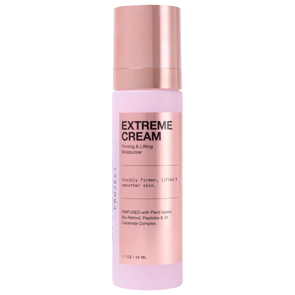 Innbeauty Project Extreme Cream bottle pour shows even distribution and quick absorption.