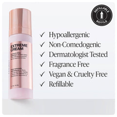 Innbeauty Project Extreme Cream with peptides and ceramides for skin support and smoothness.