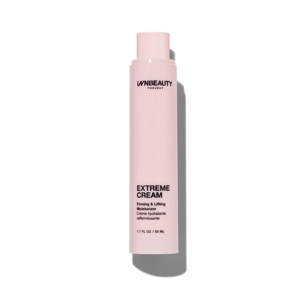 Innbeauty Project Extreme Cream refill jar demonstrates hydrating, firming potential.