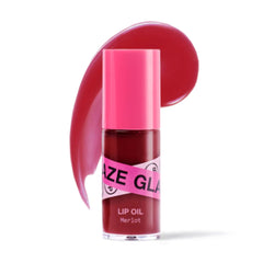 Innbeauty Project Glaze Lip Oil Merlot tube showcasing hydrating shine.