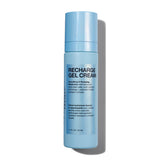 Innbeauty Project Recharge Gel Cream bottle pour delivers refreshing hydration for daytime use.