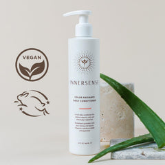 INNERSENSE avocado oil ingredient visual highlighting nourishing moisture.