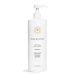 INNERSENSE Curl Control pump bottle delivers hydration for defined curls.