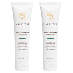 INNERSENSE Hydrating Cream Conditioner bottle close-up showing deep moisture for thick hair.