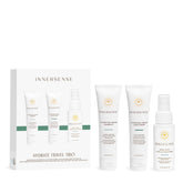 INNERSENSE Hydrating Travel Hair Trio packaging for on-the-go moisture.