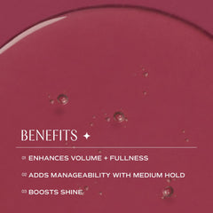 INNERSENSE I Create Volume key ingredients honey and aloe for hydration