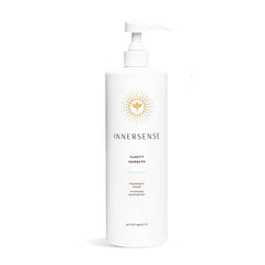 INNERSENSE Natural Clarity Hairbath bottle front, fragrance-free and gentle for sensitive scalps