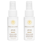 INNERSENSE Natural Hair Love Prep Spray bottle close-up for smoother styling and body.