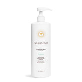 INNERSENSE Natural Hydrating Hairbath bottle nourishes thick, thirsty hair with plant-based moisture.