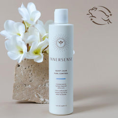INNERSENSE Quiet Calm Curl Control refill pouch highlights sustainable packaging for long-term curl care.