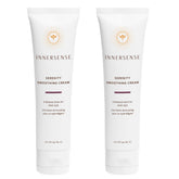 INNERSENSE Serenity Hair Cream bottle for smoother, frizz-free styling.