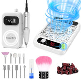 Innoworld portable nail drill kit for on-the-go filing and shaping.