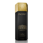 INOAR Moroccan Premium Treatment Step 2 jar with keratin and white clay for frizz reduction.